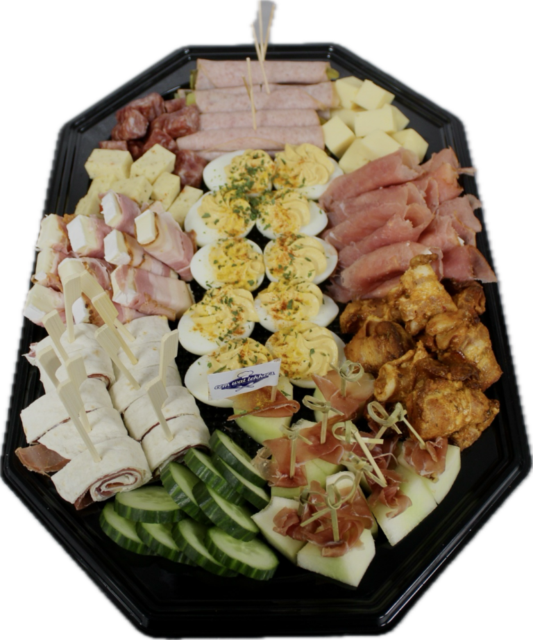 super de luxe hapjesschaal