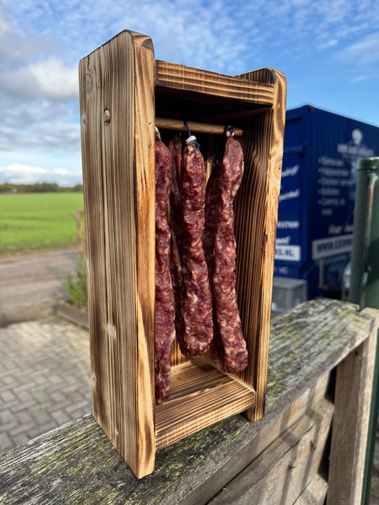 worstenrekje met achtergrond